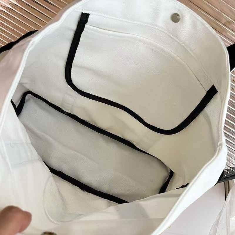 2025 New Casual Joker Multi-pocket Design Canvas Handbag Tote Bag Yoga Bag