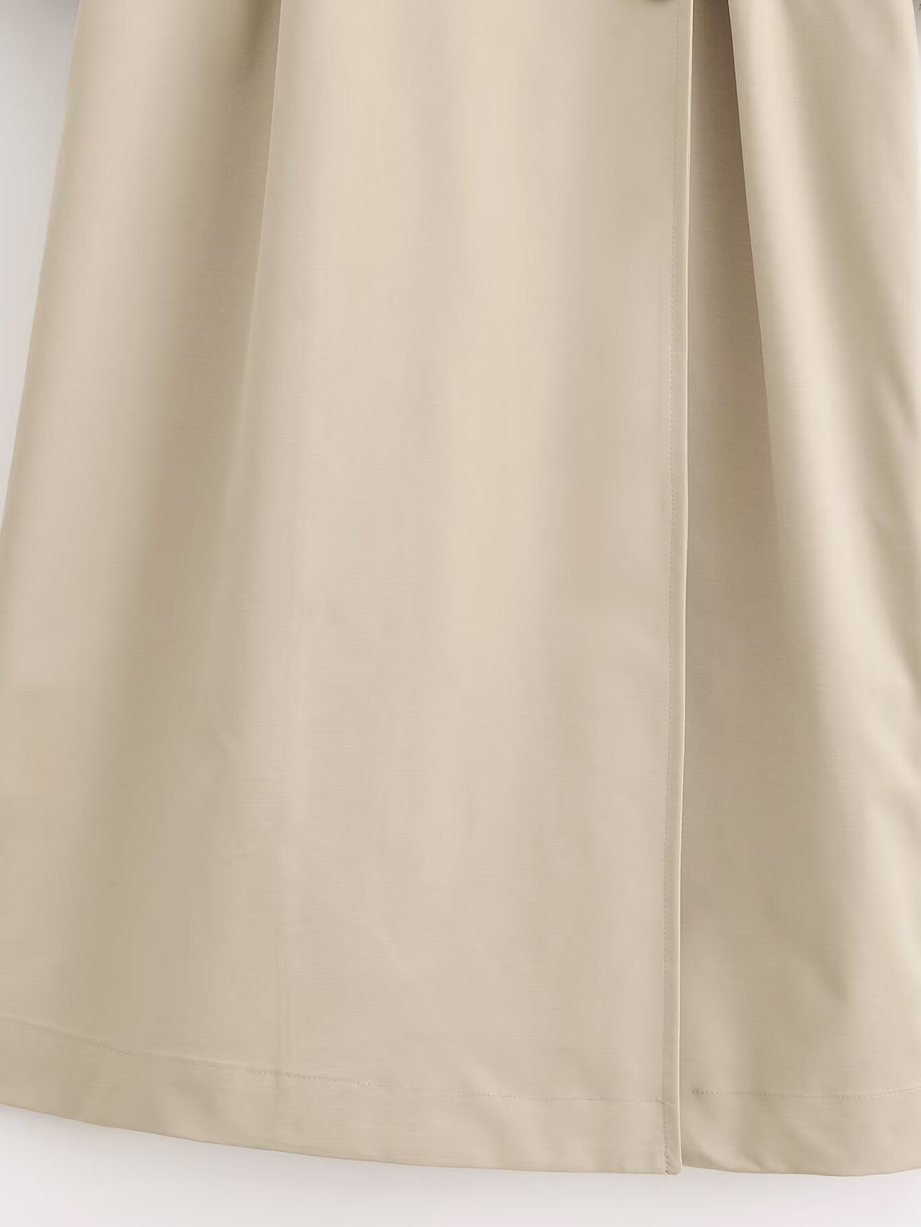 Women's new fashion with Belt loose double breasted windbreaker Coat