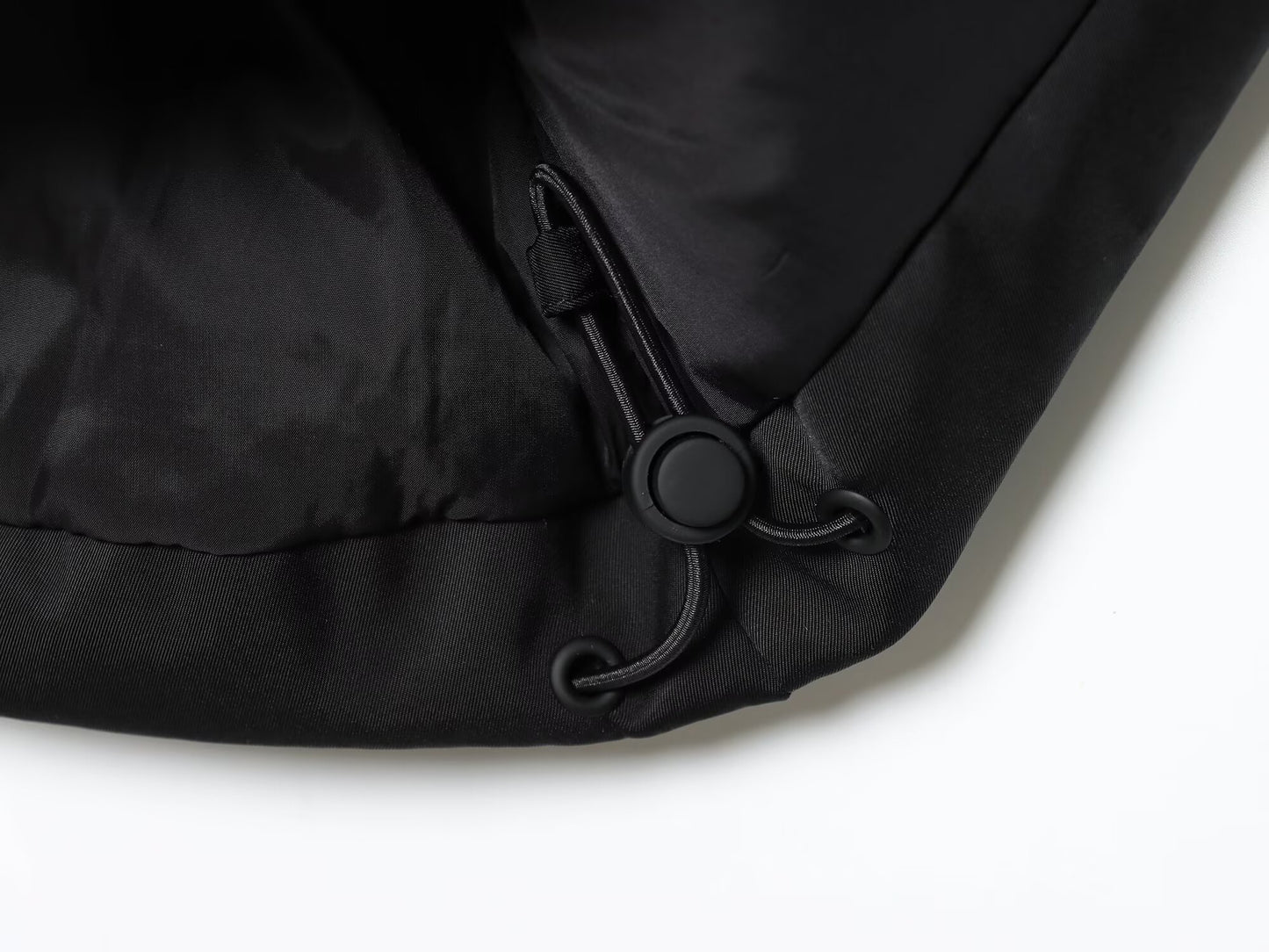 Women's new fashion black hooded waterproof windproof jacket Coat