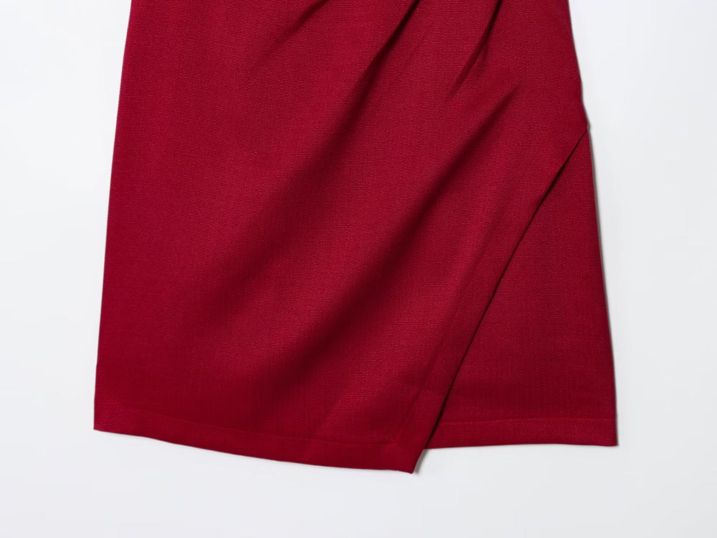 Women's new fashion off shoulder sleeveless pleated mini dress