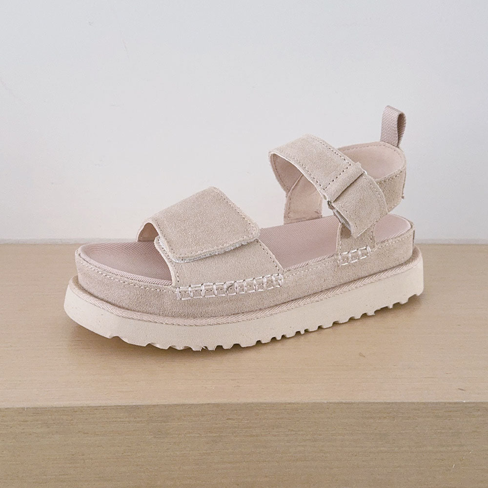 Women's 2026 new hook and loop comfortable fashion sandals.