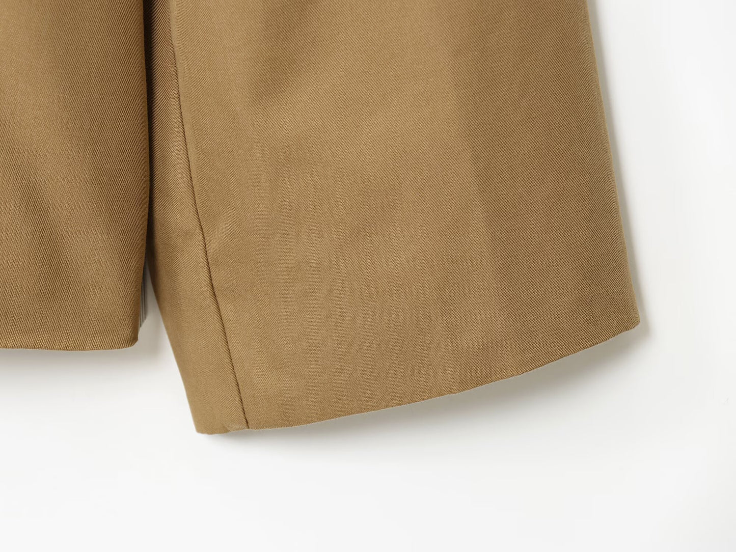 Women's new fashion adjustable waist design short parka coat