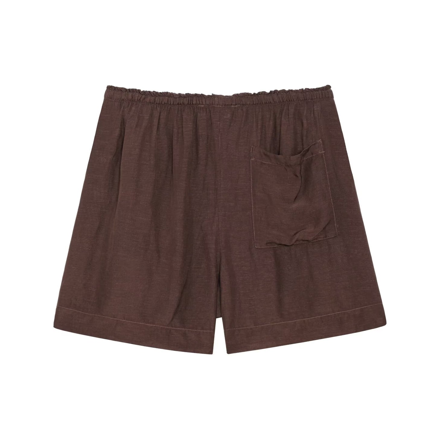 Women's new fashion loose Off Shoulder pleated top+Shorts suit