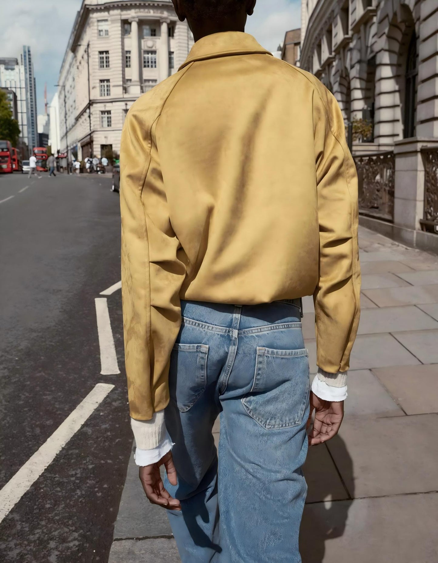 Women's new fashion suede effect short flight jacket Coat