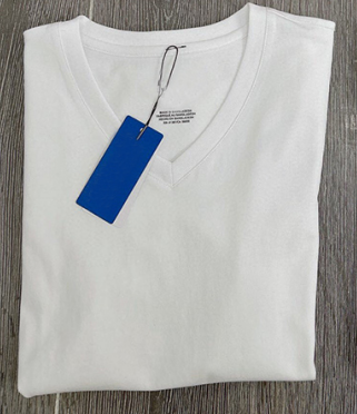 Women's new fashion casual Joker shoulder V-neck comfortable thin short-sleeved T-shirt