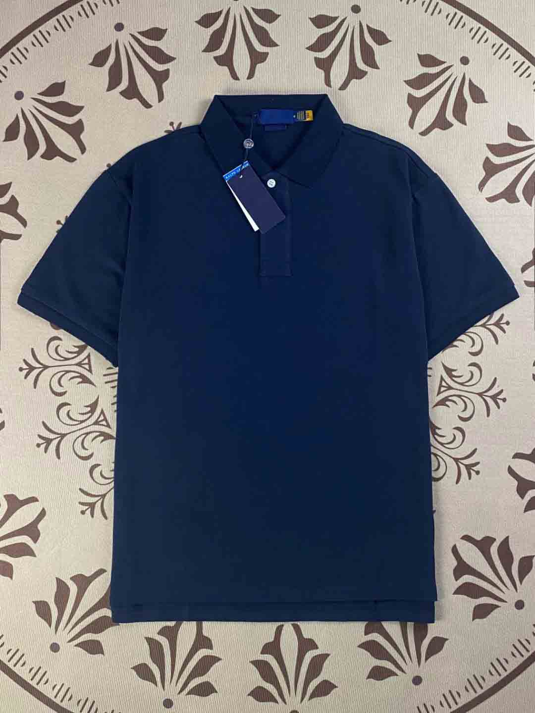 Men's New Fashion Casual Joker Cotton Fabric Embroidered Short-sleeved POLO Shirt