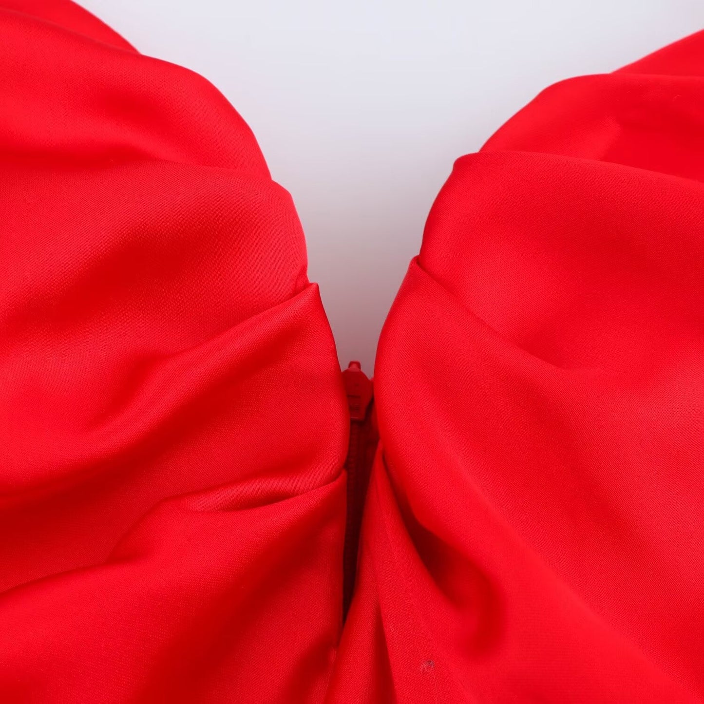 Women's new fashion pleated decoration sexy slim fit satin texture Midi dress retro sleeveless Thin Straps women's dress Mujer