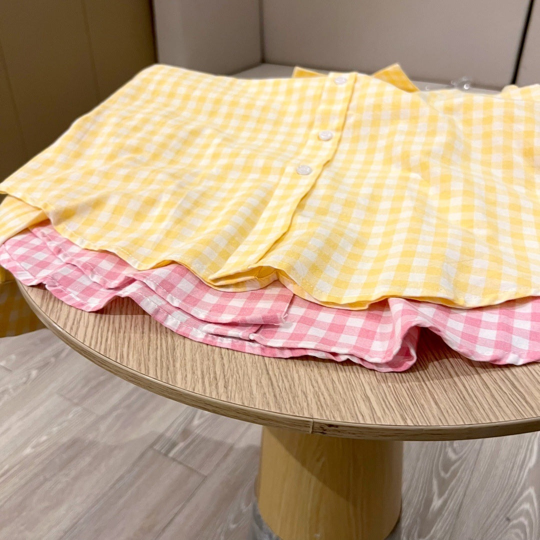 Women's New Casual Joker Lazy Wind Age Joker Slim Loose Lapel Long Sleeve Plaid Shirt