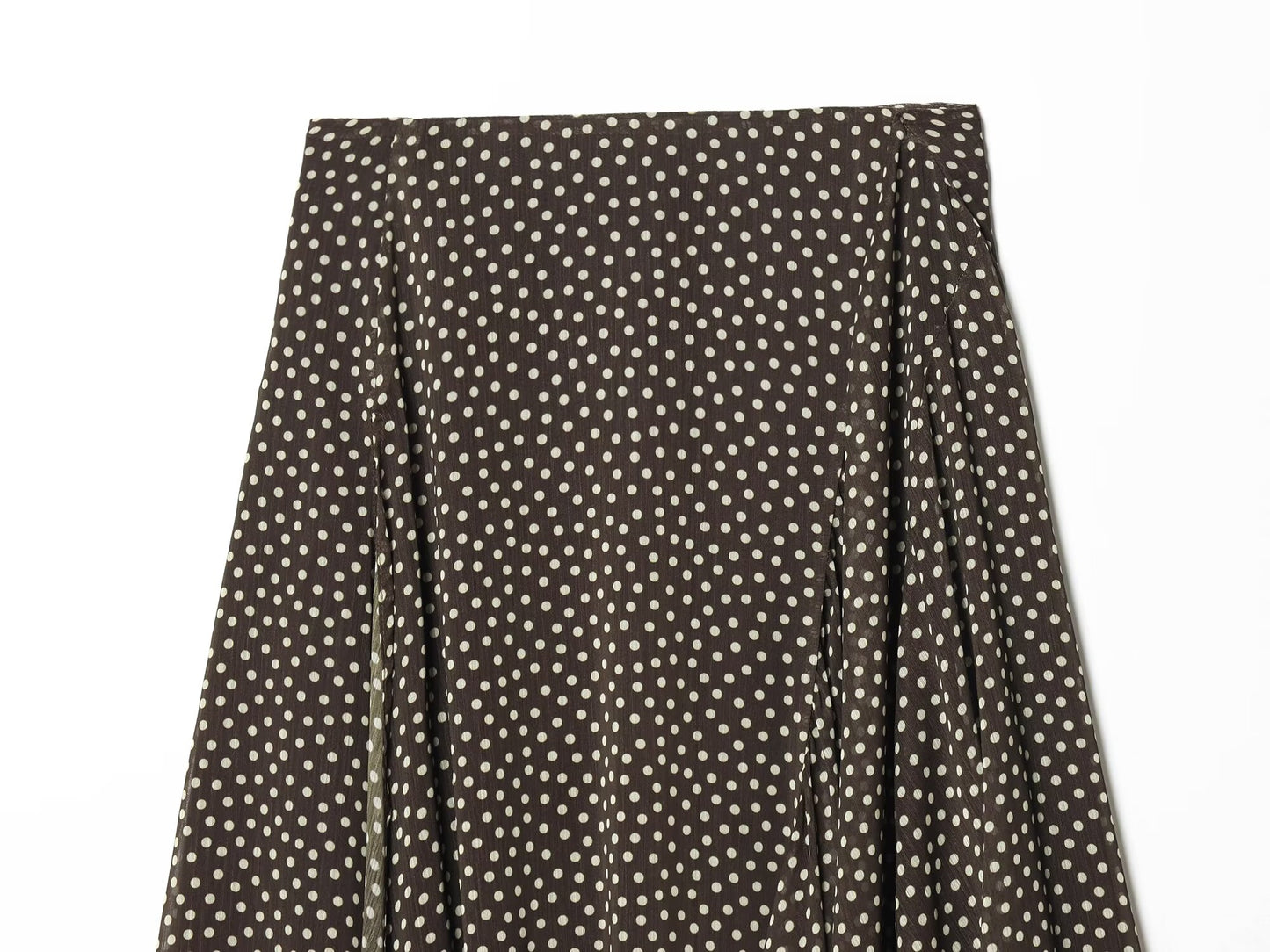 Women's 2026 new polka dot asymmetric skirt