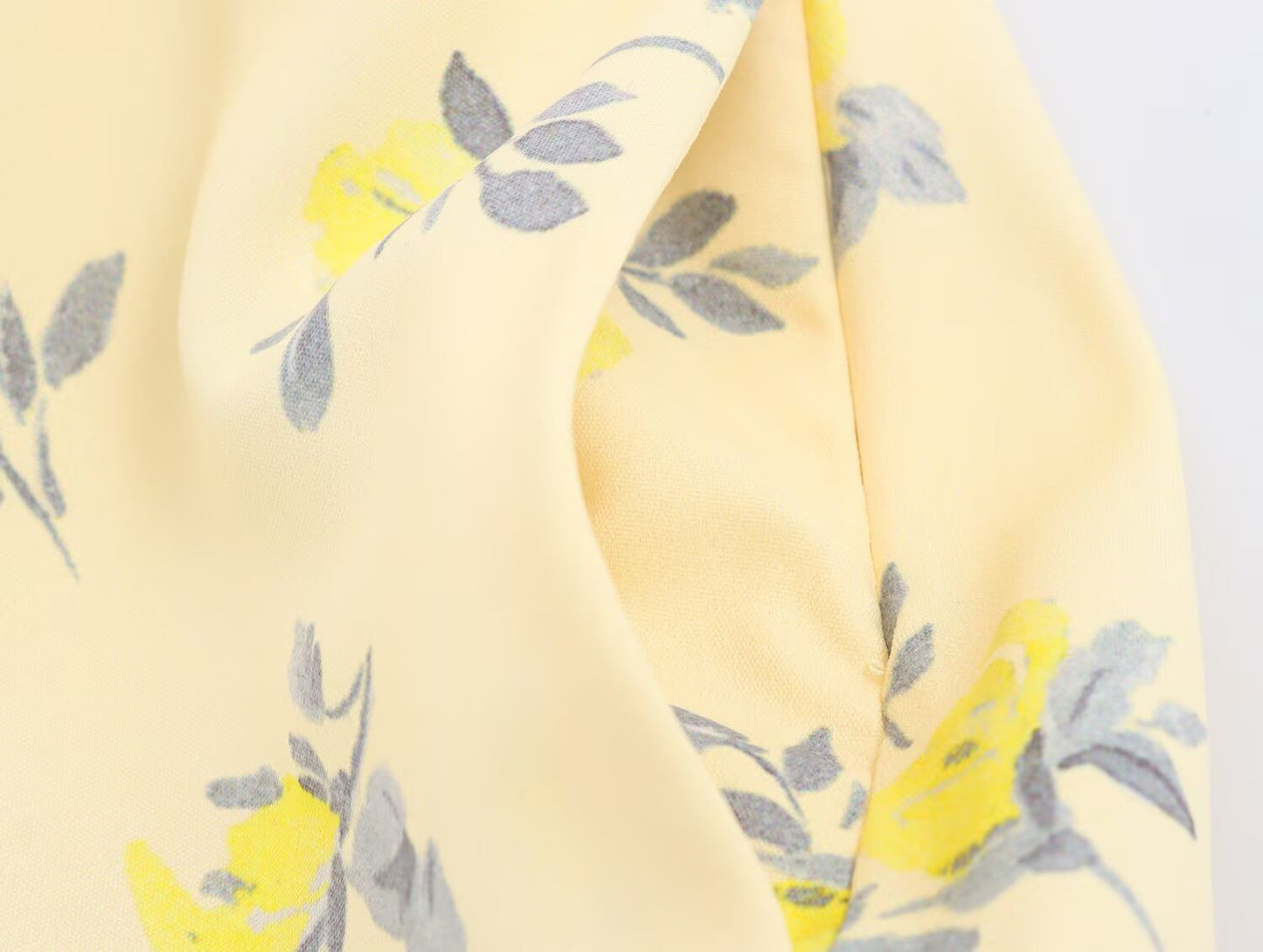 Women's New Fashion Flower Printed Poplin suspender Mini Dress