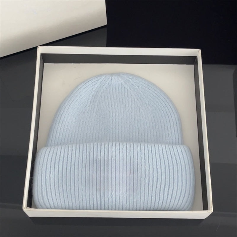 Women's casual Joker warm plush knit hat
