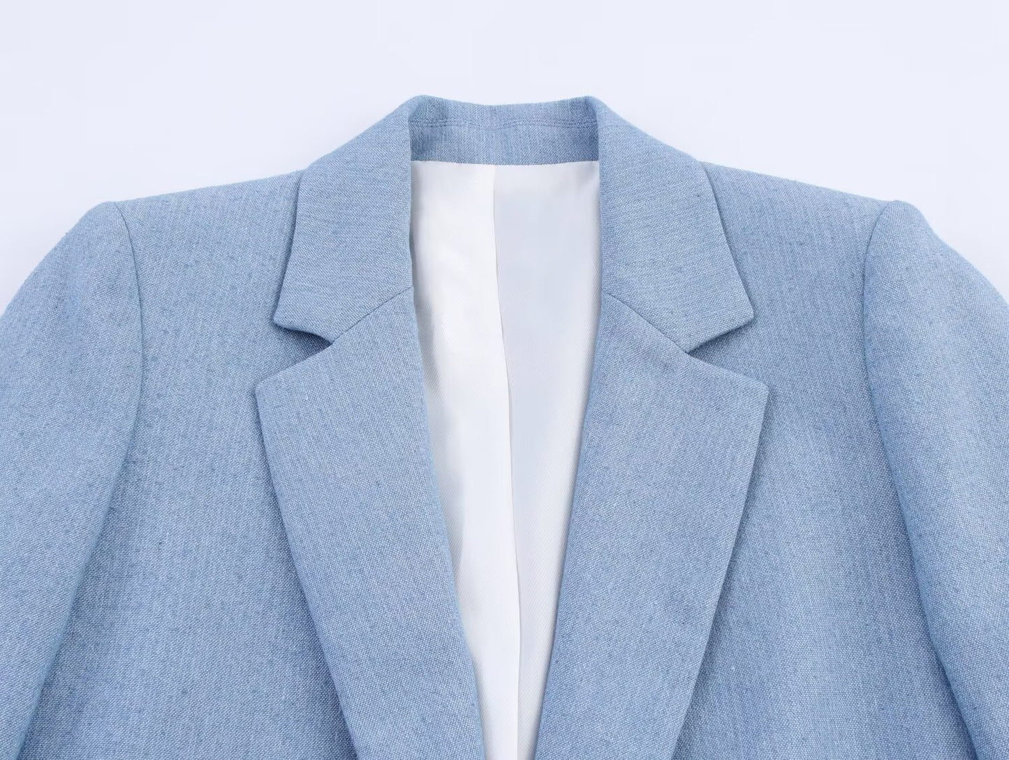 Women's 2025 new fashion short sleeved Button-up suit jacket+Pants suit