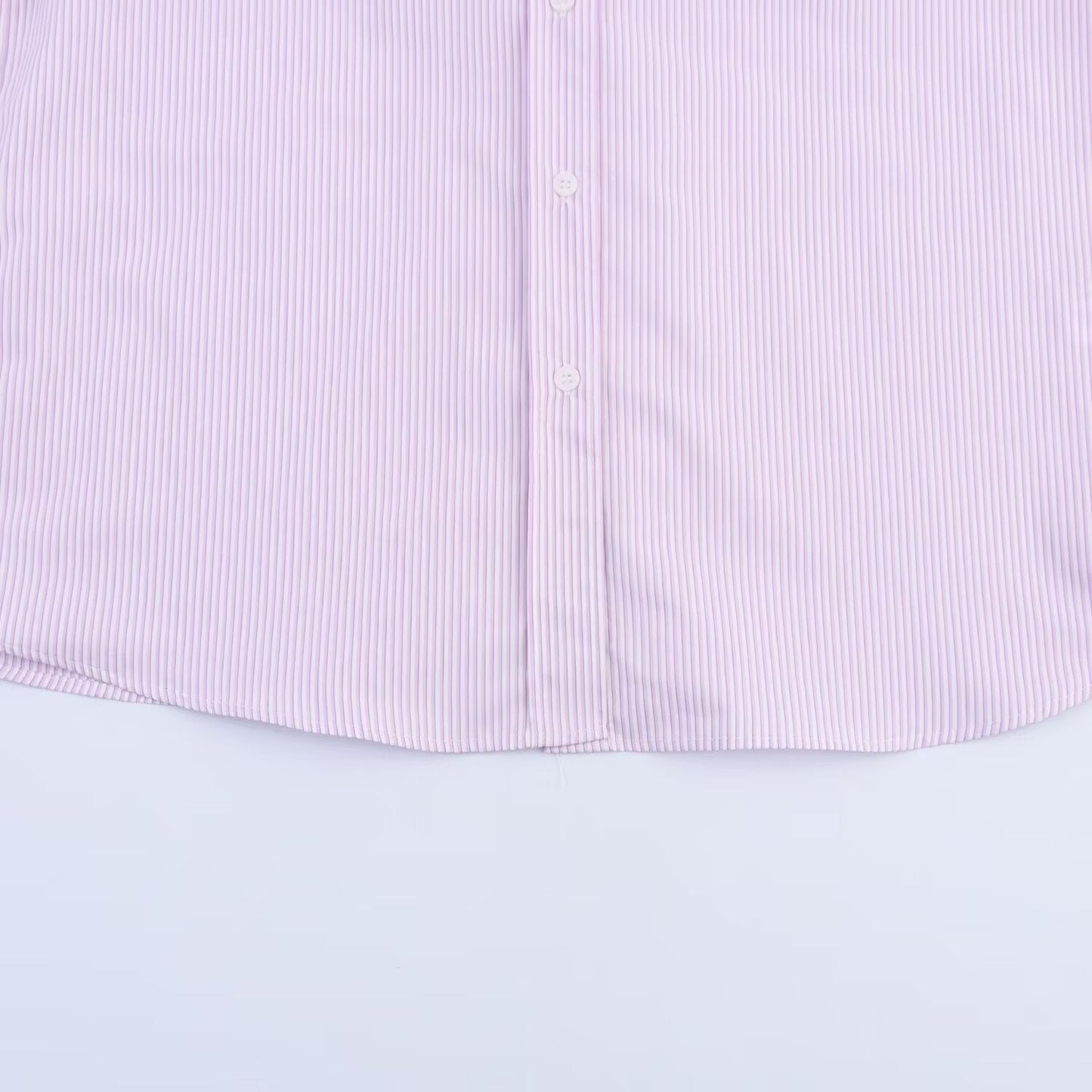 Women's new fashion back bow decoration poplin striped shirt