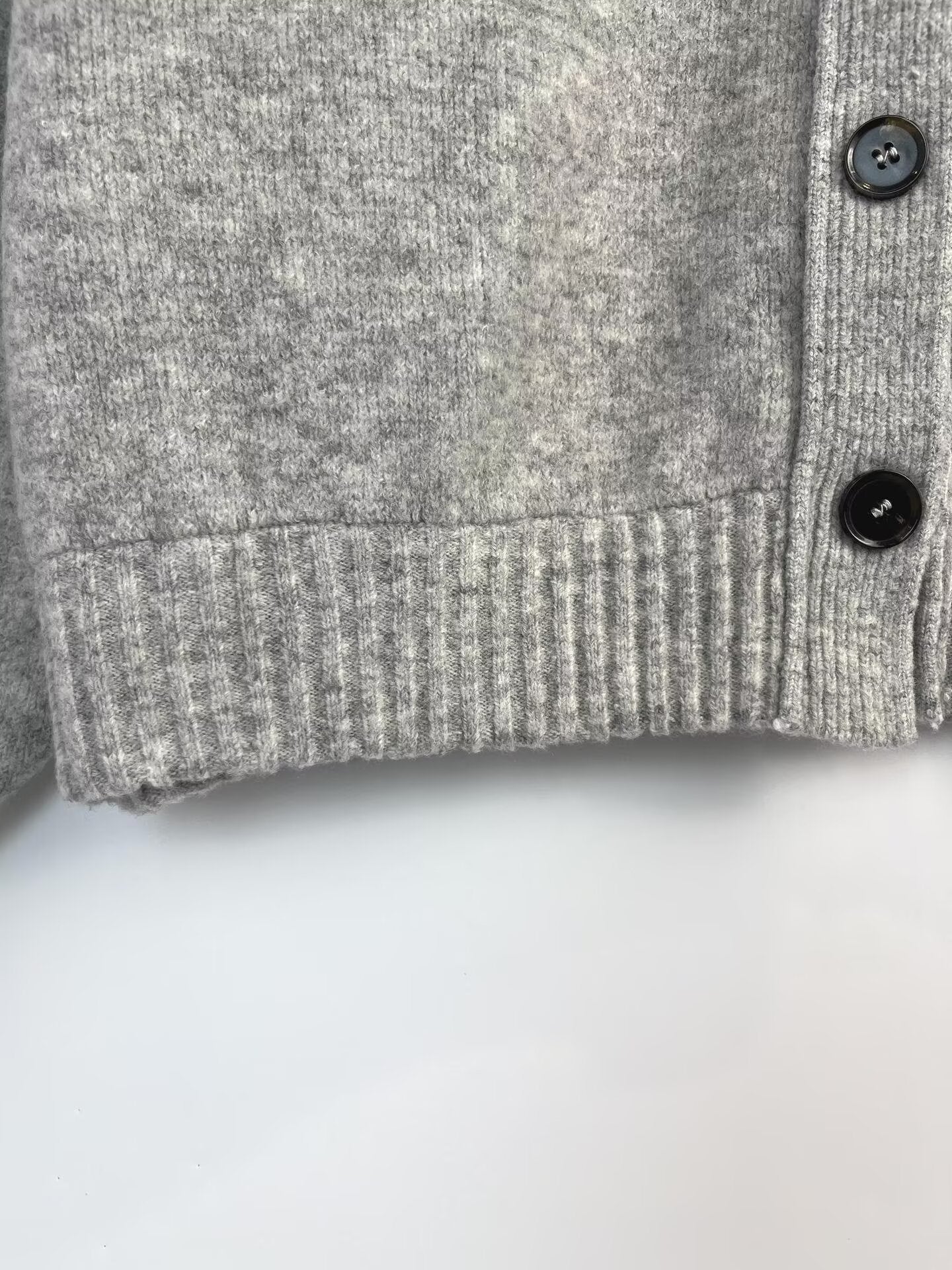 Women's new fashion soft texture O-Neck Button-up Knitted Coat