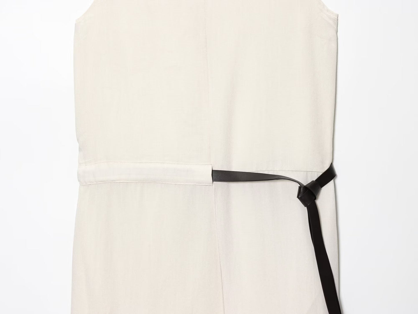 Women's New Fashion With Belt Comfortable Sleeveless Midi Dress