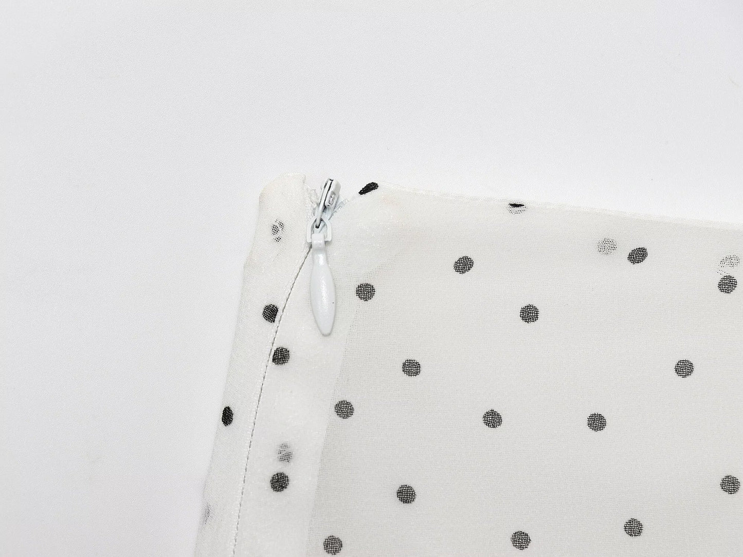 Women's chic Fashion polka dot asymmetrical MIDI skirt