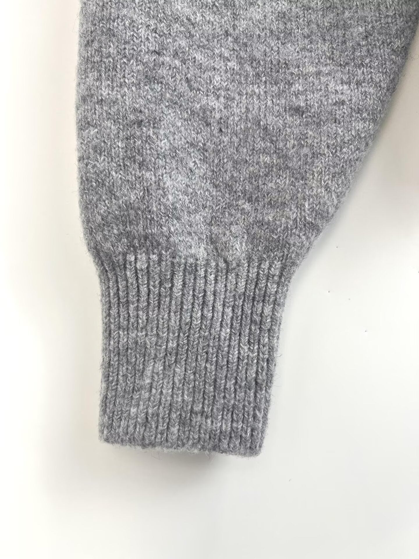 Women's new fashion bow decoration knitted hooded Coat