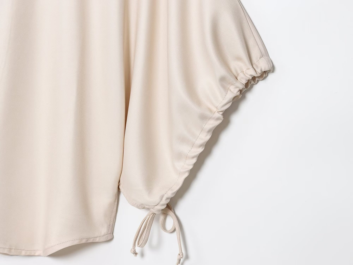 Women's new fashion bubble short sleeved O Neck shirt+Pants suit