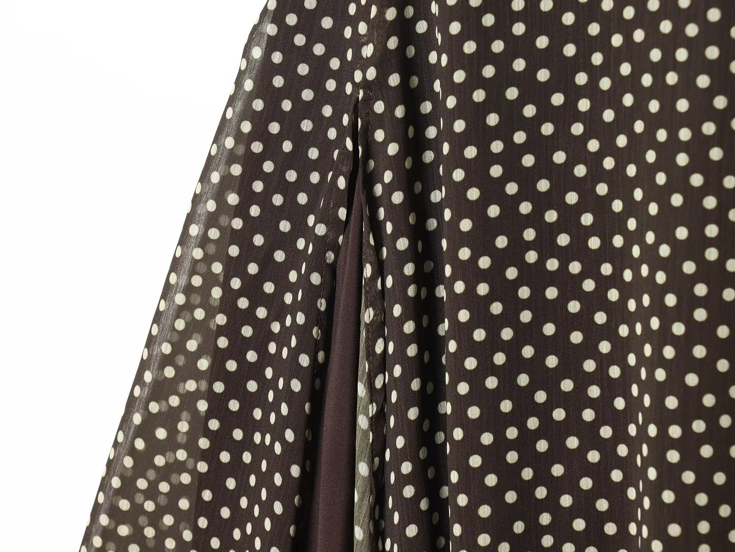 Women's 2026 new polka dot asymmetric skirt
