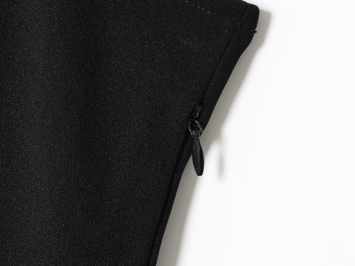 Women's New Fashion With Belt Sleeveless Splicing Midi Dress