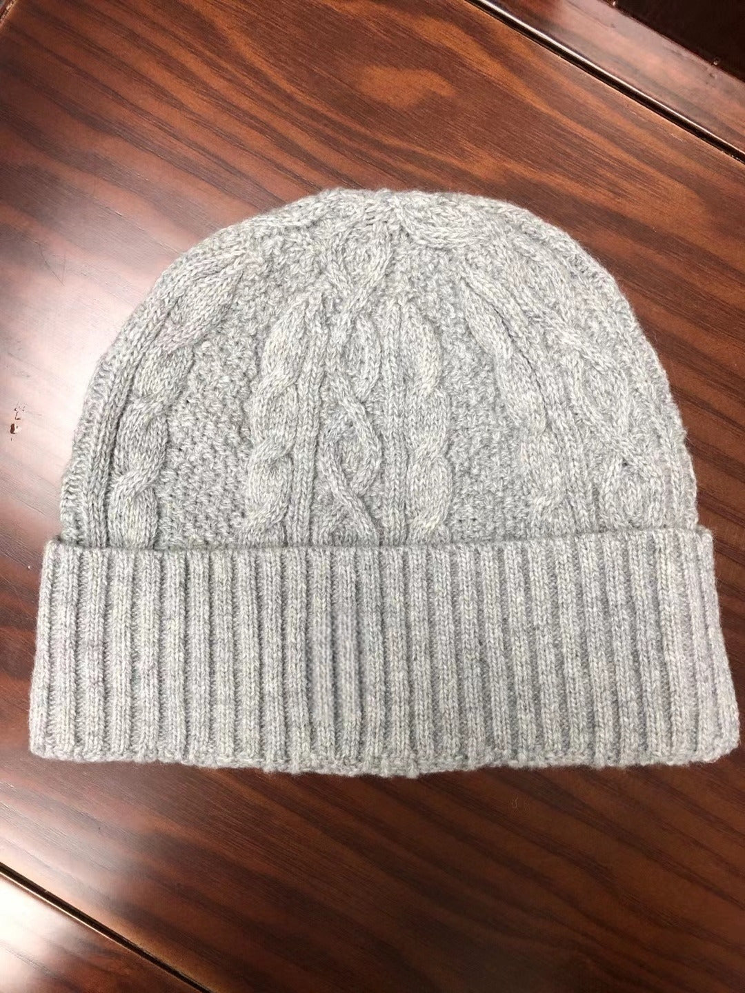 New autumn and winter embroidery outdoor knitted hat