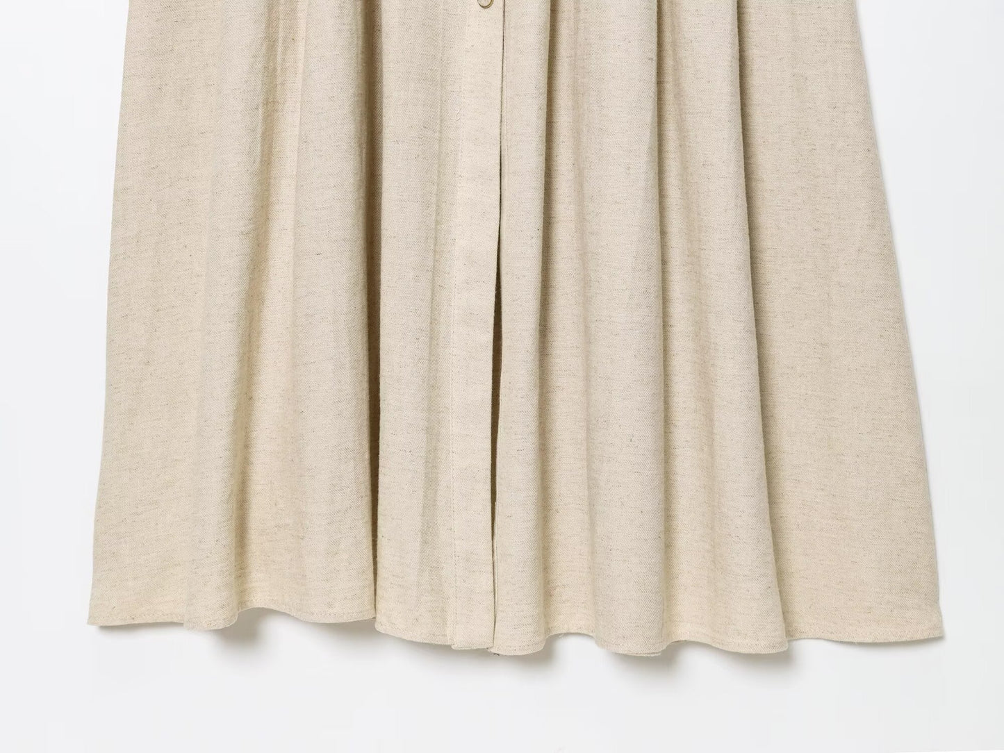 Women's New Fashion With Belt Sleeveless Linen Blended Midi Dress