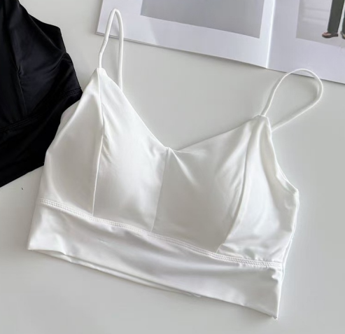 Women's new Joker short suspender cup integrated design vest sports yoga vest