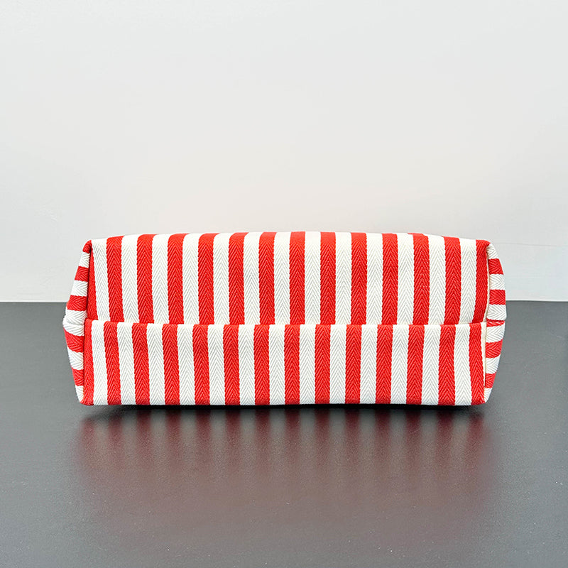 Women's New Fashion Joker Letter Striped Shoulder Bag Handbag Large-capacity Underarm Bag Female Bag