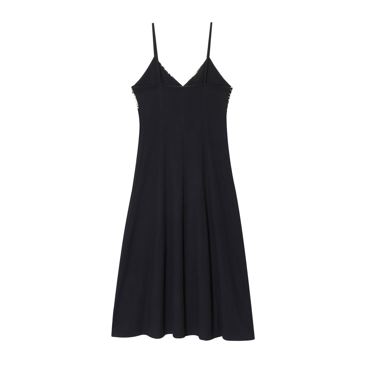 Women's New Fashion Tight Embroidered suspender Midi Dress