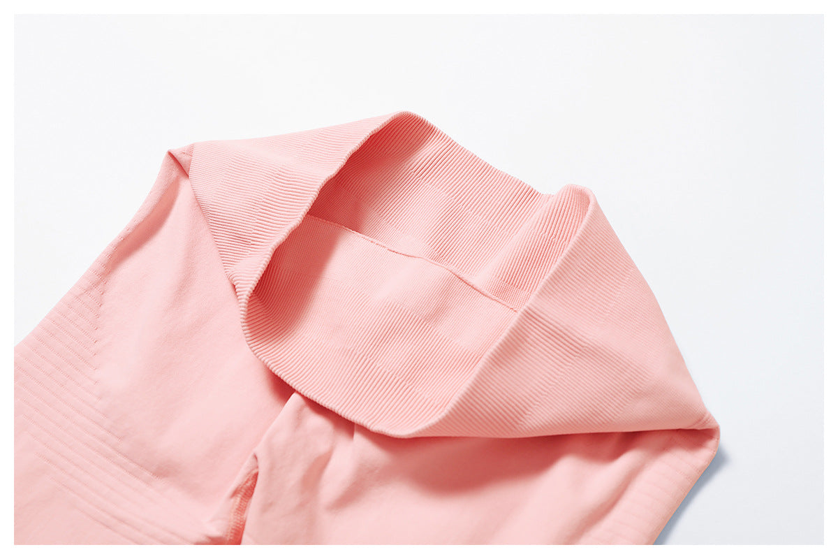 Women's New Fashion Breathable Neck Back Yoga Bra Tight High Waist Hip Yoga Pants