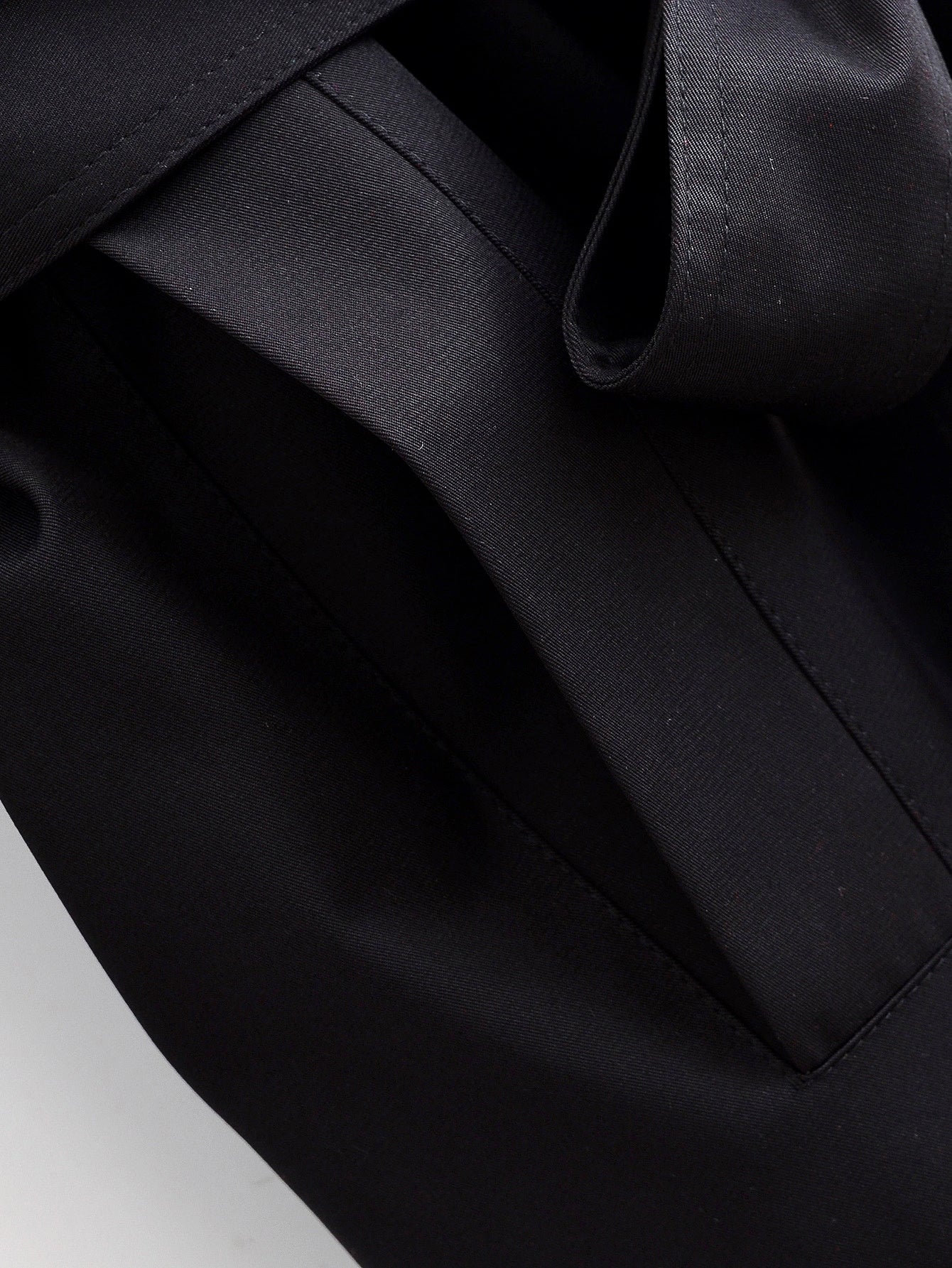 Women's new fashion with Belt loose long style windbreaker Coat