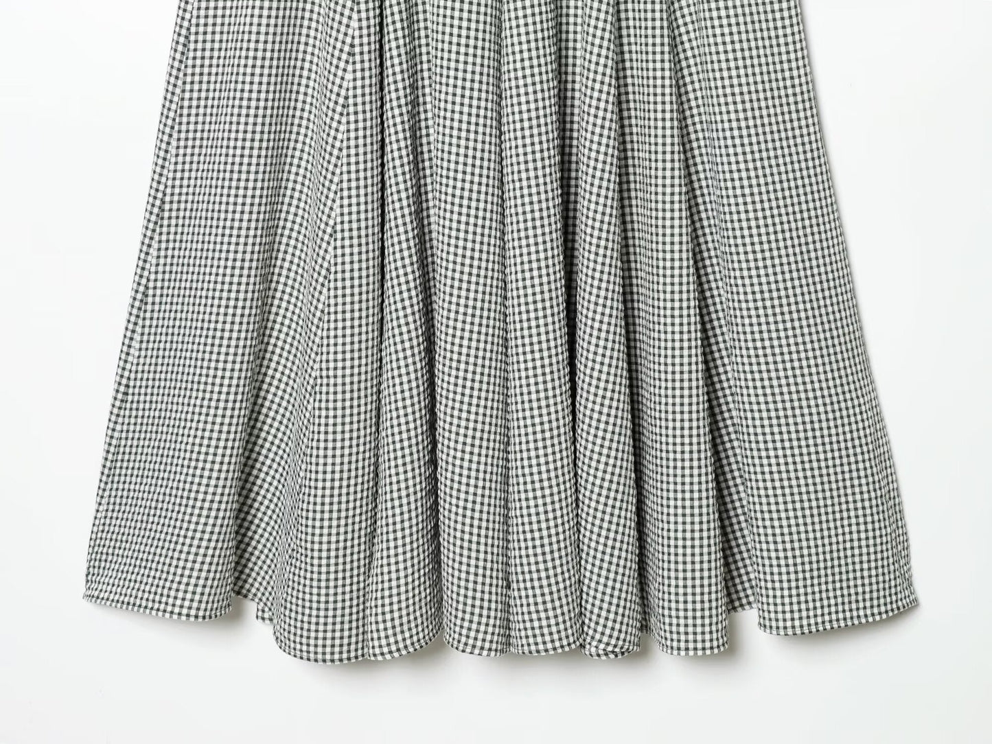 Women's sleeveless plaid MIDI dress