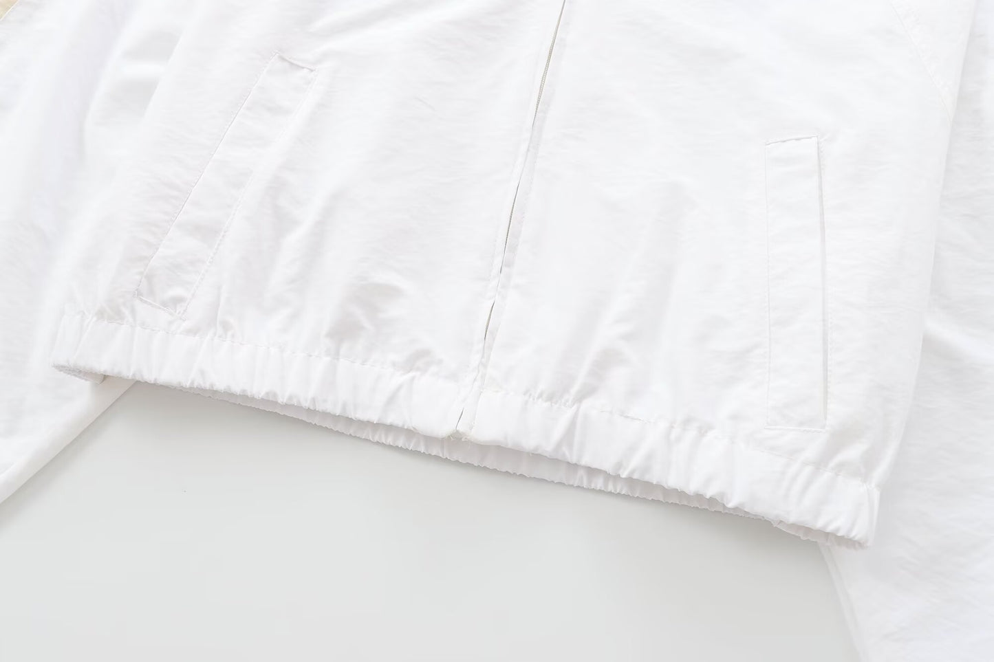 Women's 2025 new fashion short nylon hooded jacket Coat