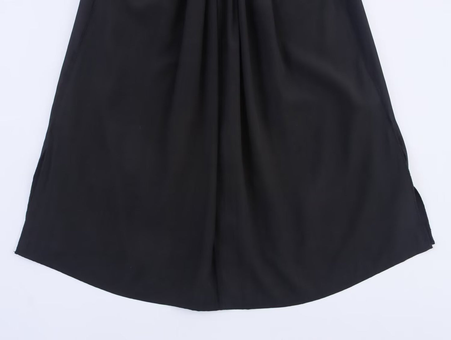 Women's new fashion brooch decoration sleeveless hanging neck top