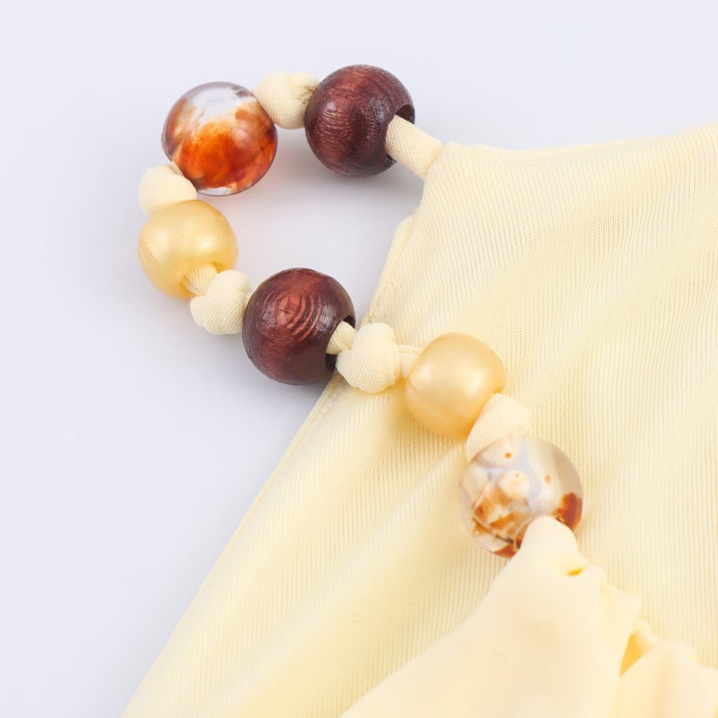 Women's New Fashion Knot Decoration Opening Design Midi Dress