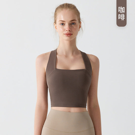 Women's New Joker Pilates Vest Long Comfortable Shockproof Yoga Underwear Fitness Bra