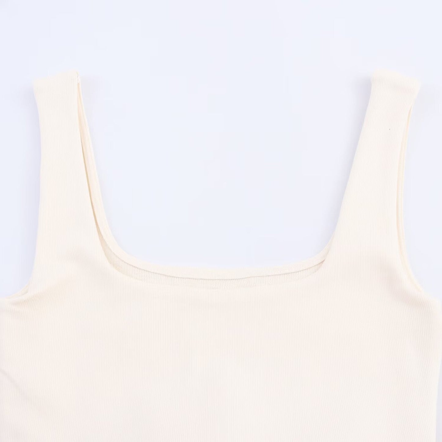 Women's New Fashion Fluffy Bottom hem Splicing Vest style Mini Dress