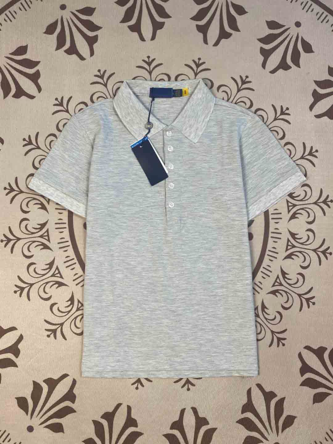 Women's New Fashion Casual Joker Five-button Embroidered Short-sleeved POLO Shirt