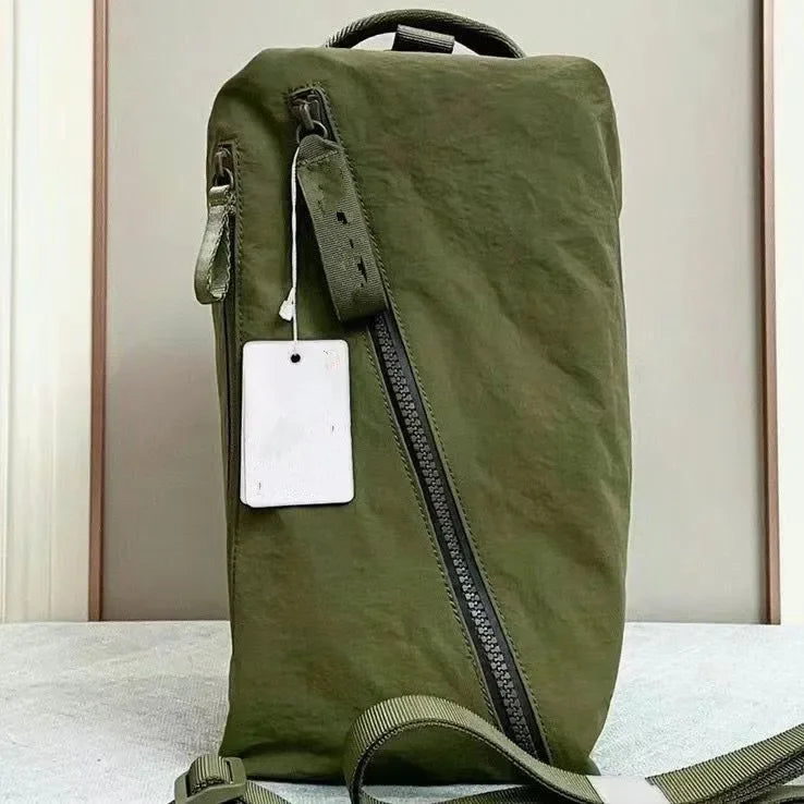 Crossbody bag for men and women, shoulder bag, yoga fitness bag, cycling backpack, large capacity