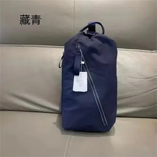 Crossbody bag for men and women, shoulder bag, yoga fitness bag, cycling backpack, large capacity