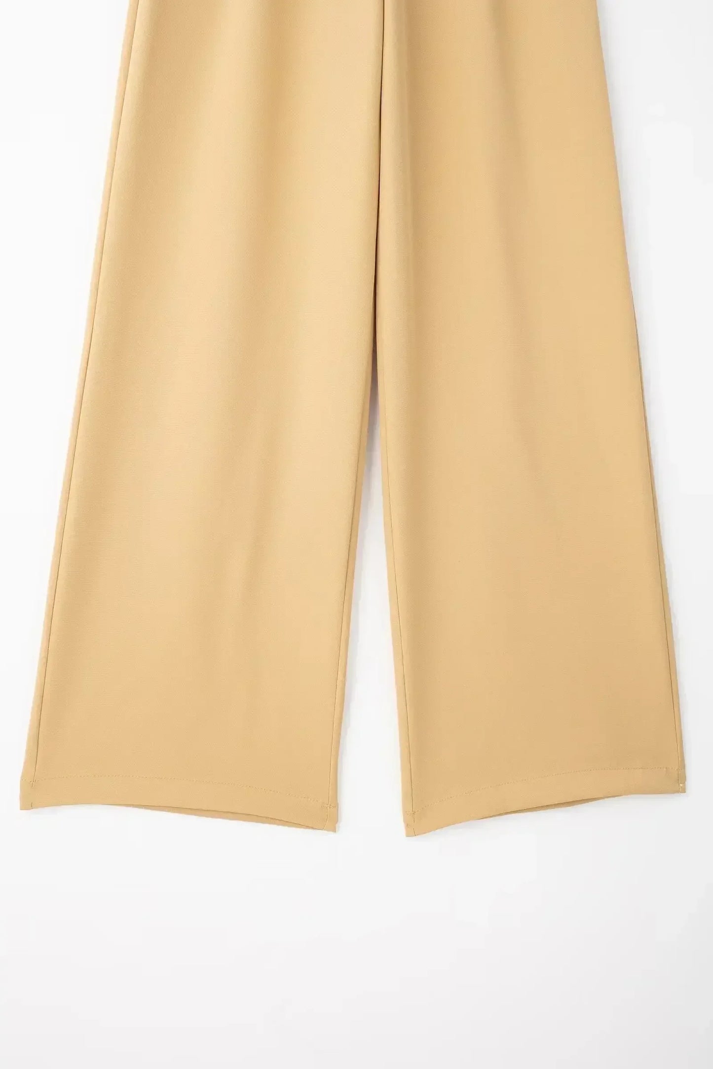 Women's 2024 New Fashion Multicolor Loose Side Pocket Casual Pleated Wide Leg Pants Retro High Waist Zipper Women's Pants