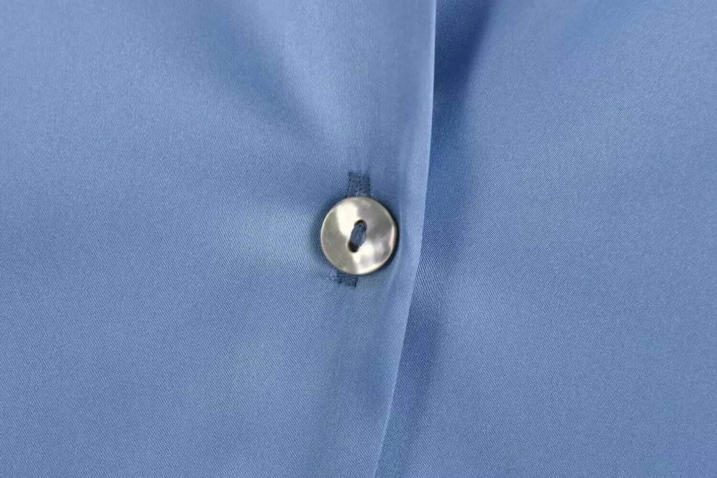 Women's 2024 new fashion multi-color loose satin shirt casual Lapel shirt retro long sleeved button up women's shirt chic top