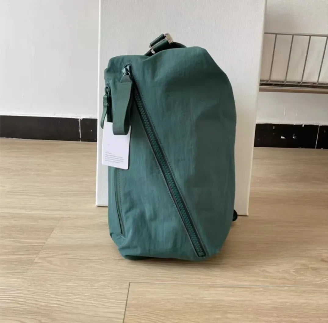 Crossbody bag for men and women, shoulder bag, yoga fitness bag, cycling backpack, large capacity