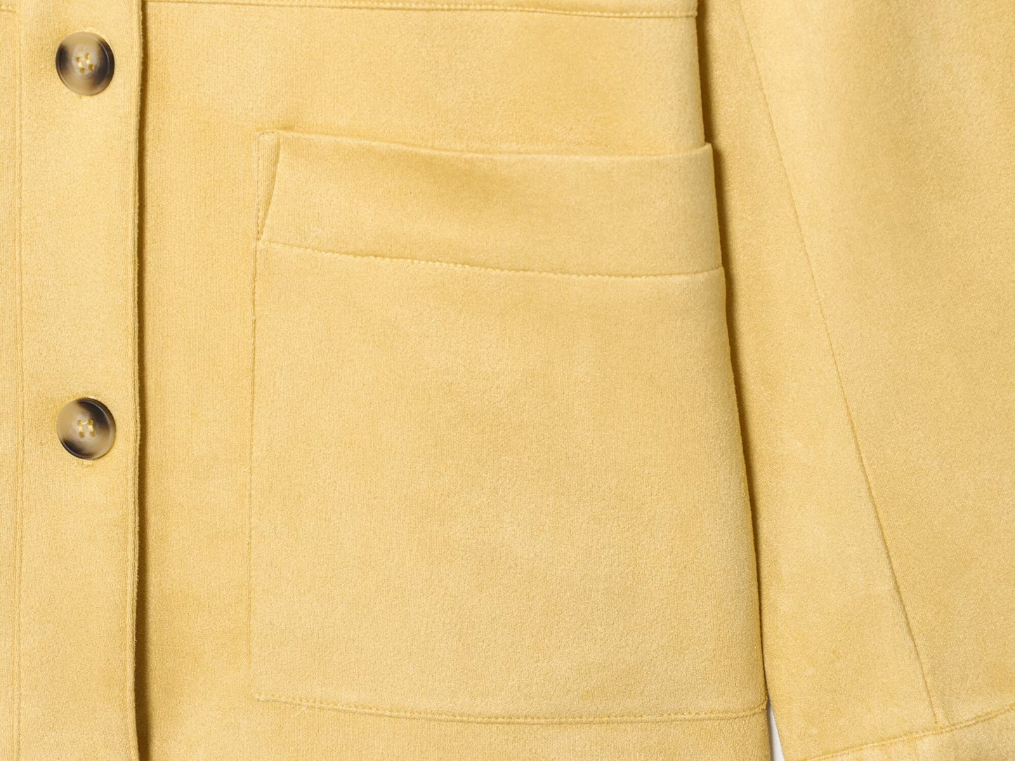 Women's 2025 new fashion loose single breasted suede Coat