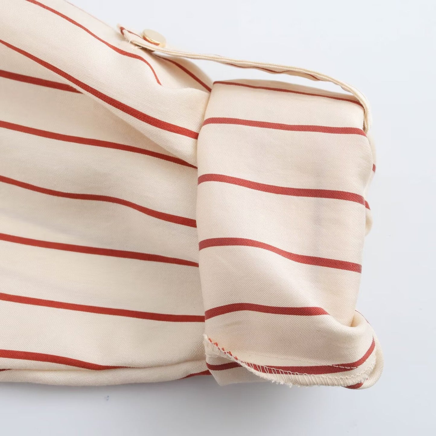 Women's new chic Fashion With Belt loose single breasted striped shirt style MIDI dress retro short sleeved pocket women's dress Mujer