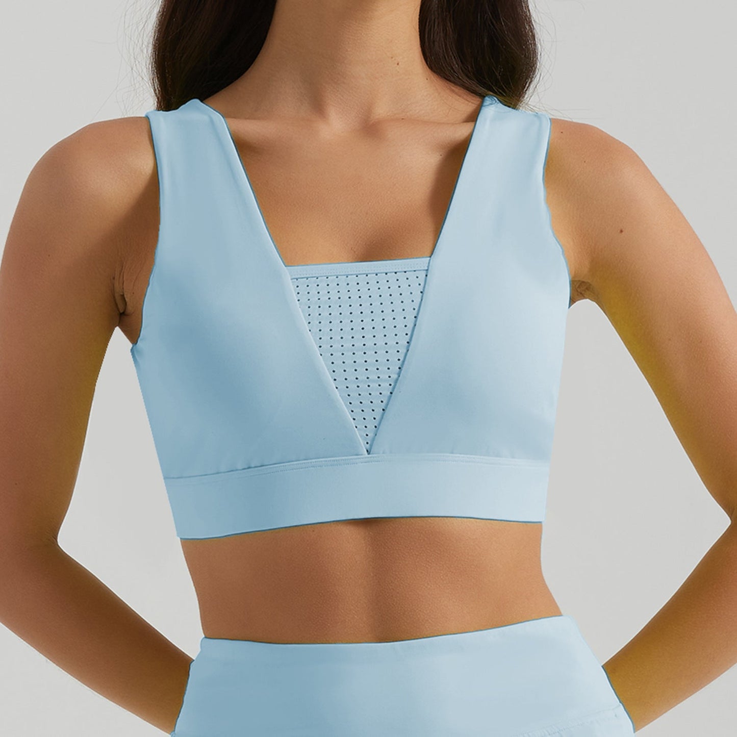 Women's New Joker Sports Suit Yoga Clothing Vest Breathable Exposure-proof High Waist Tennis Yoga Skirt.