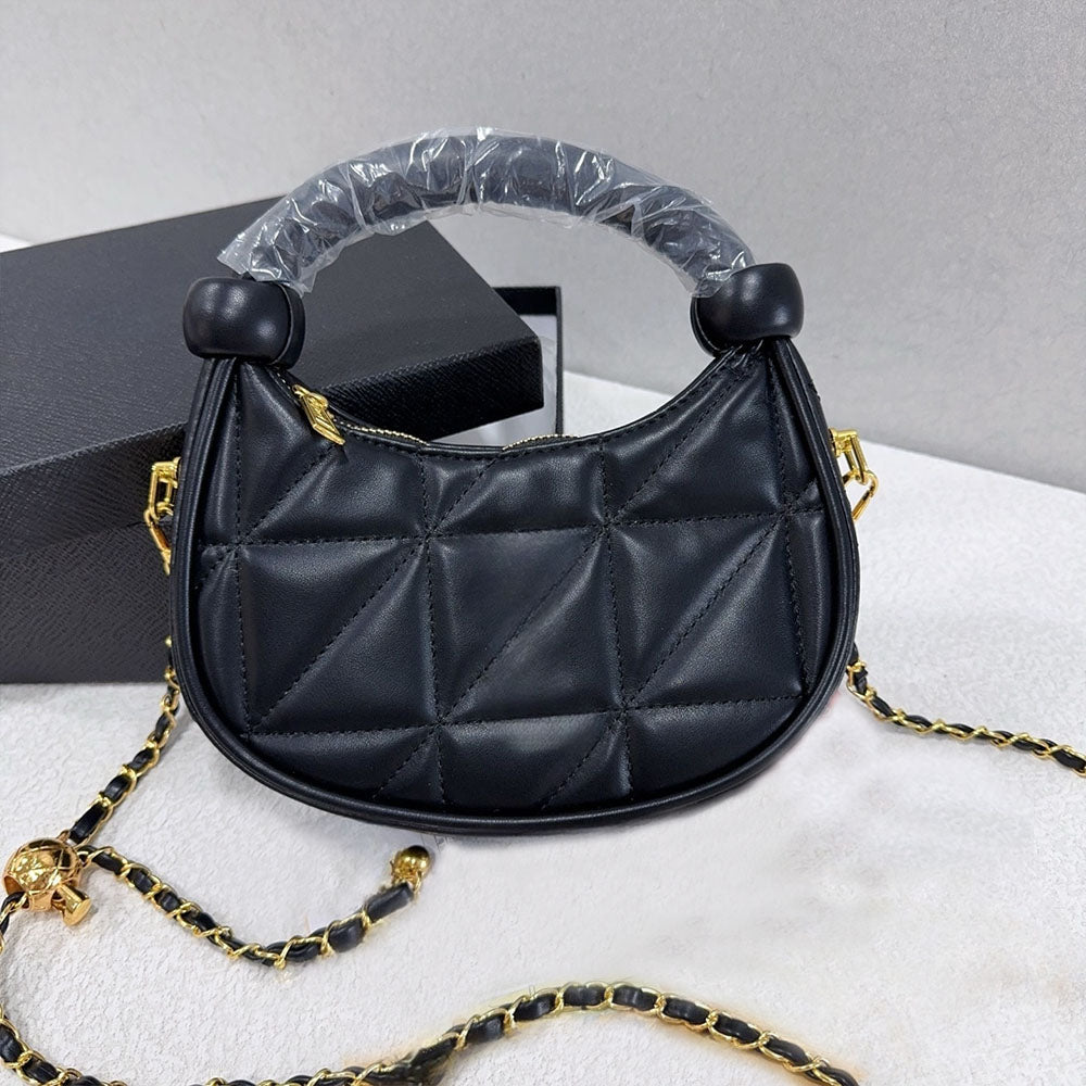 Women's New Temperament Joker Chain Adjustable Handbag Crossbody Bag