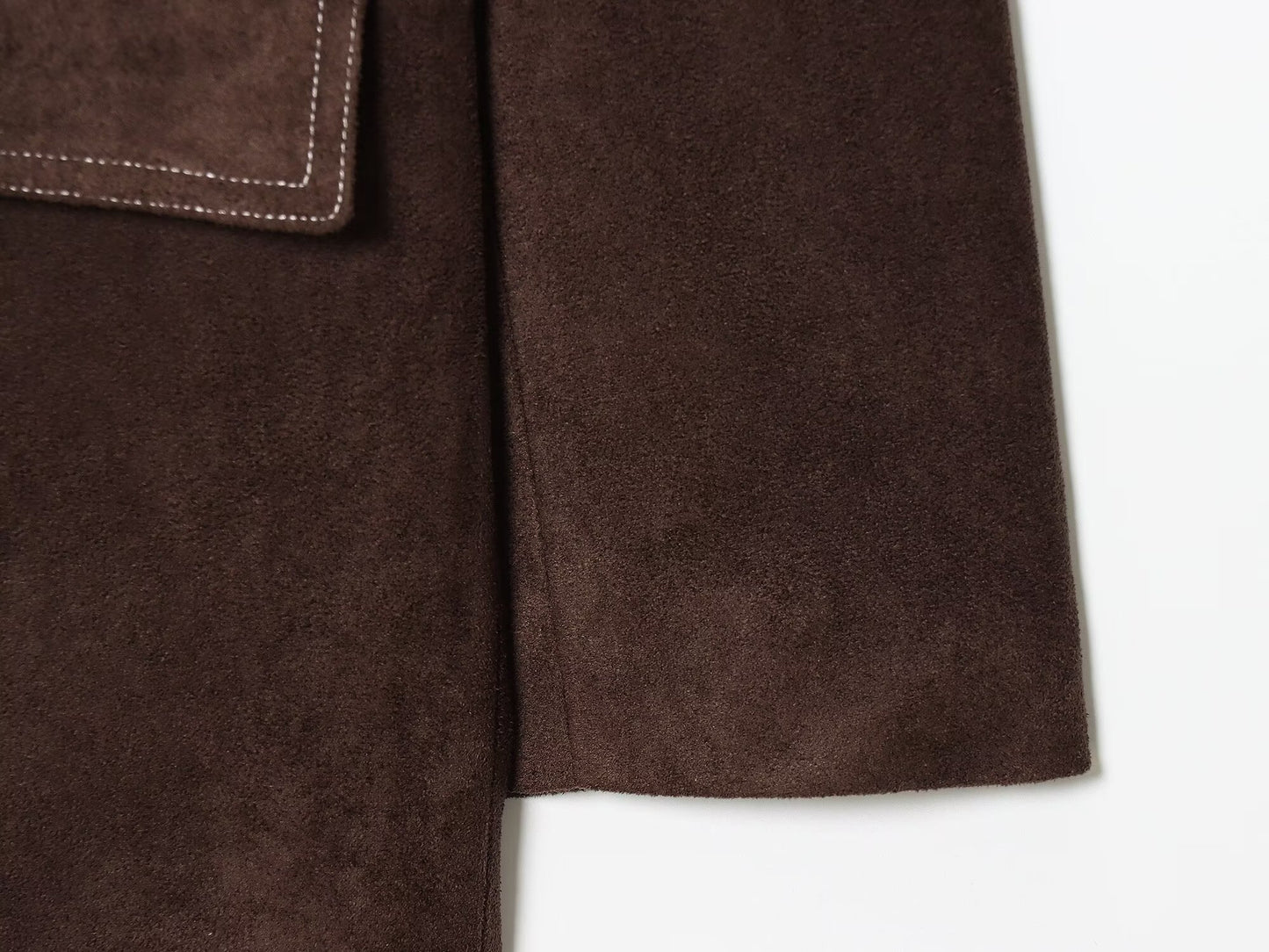 Women's new fashion loose Button-up straight suit jacket