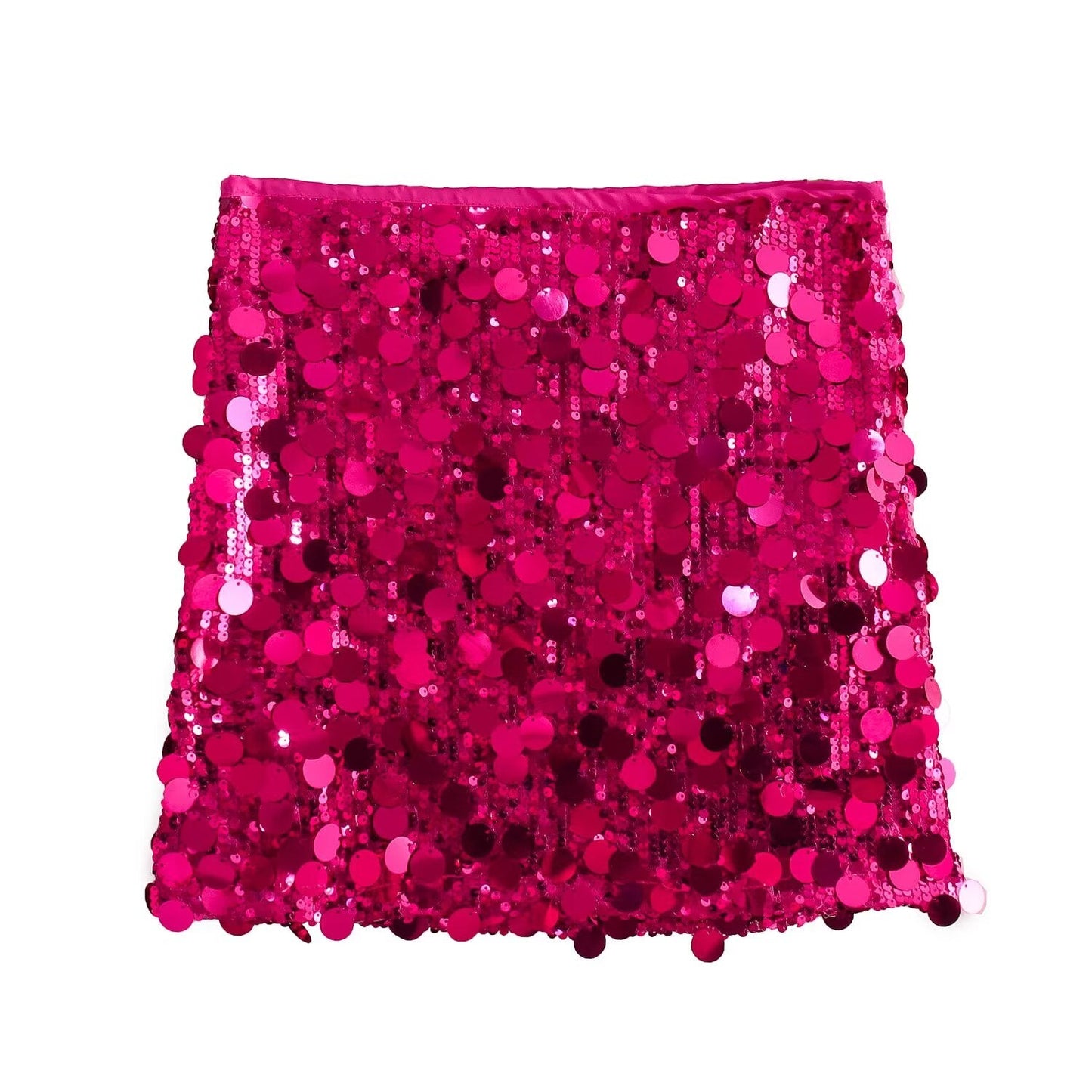 Women's' new fashion sequin decoration slim high waisted mini skirt