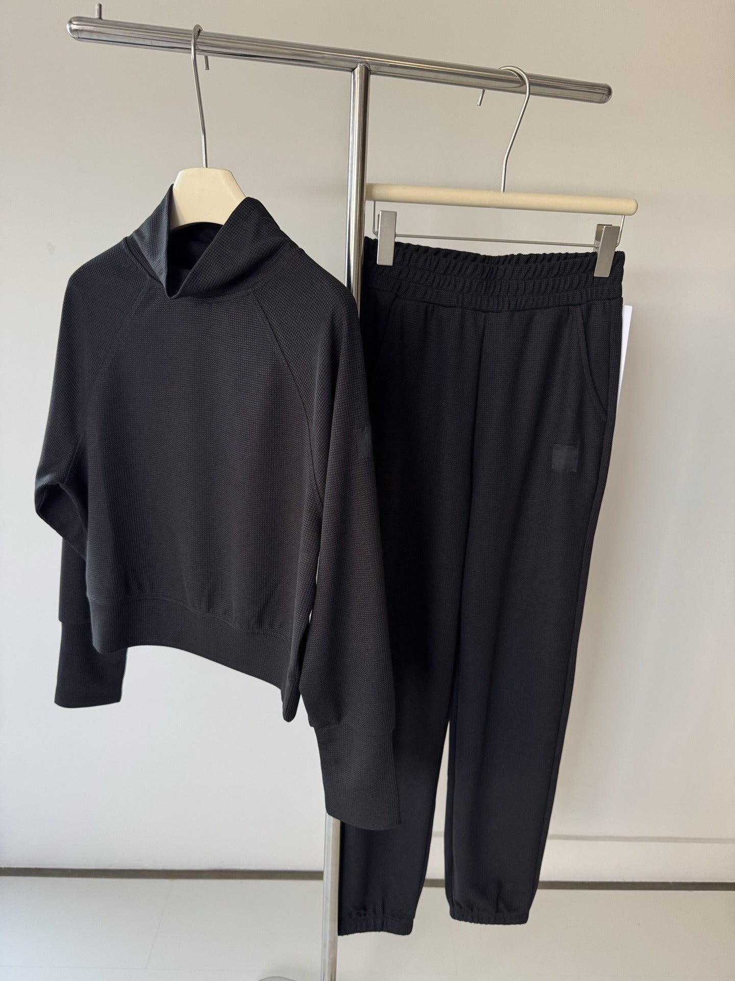 Women's new fashion leisure high-necked sports long sleeve suit